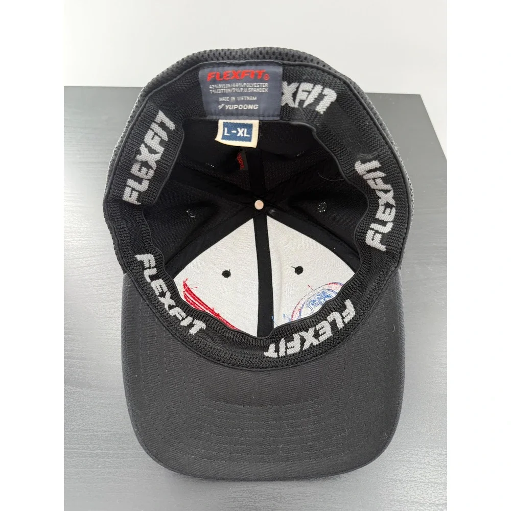 Honda Ride Red‎ Flexfit Hat L-XL Roadrace Factory Broaster Chicken Racing Cap
